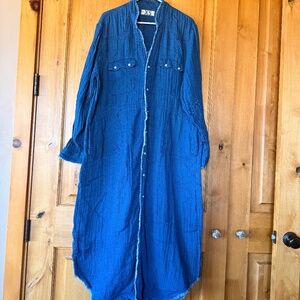 Free People Dress XS Blue